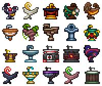 泰拉瑞亚瑟银模组百科水槽物品属性配图