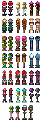 泰拉瑞亚瑟银模组百科灯物品属性配图