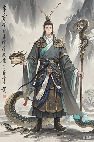 西游记百科龟蛇二将基本情况配图