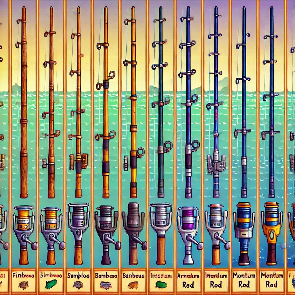 星露谷物语百科提升钓鱼成功率的秘密:掌握《星露谷物语》钓鱼竿技巧配图 星露谷物语百科提升钓鱼成功率的秘密:掌握《星露谷物语》钓鱼竿技巧配图