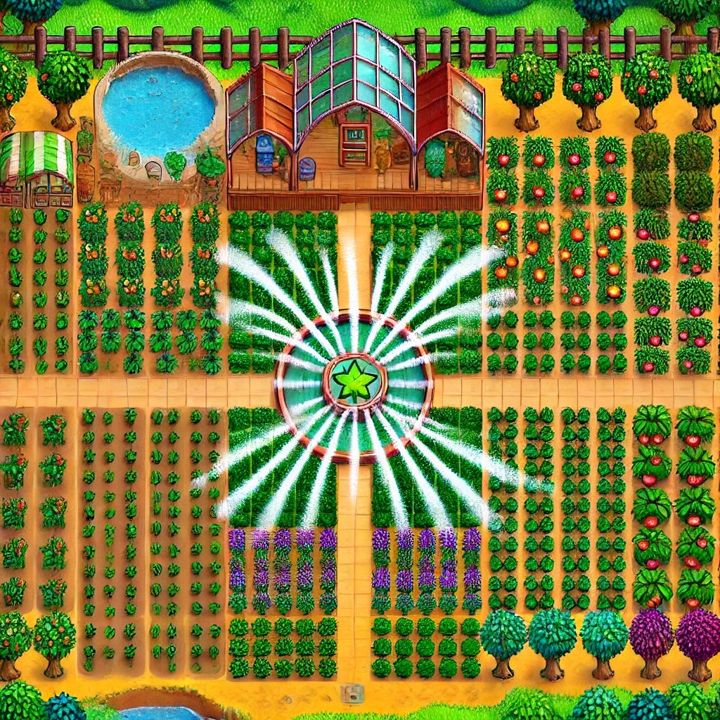 星露谷物语百科星露谷物语最佳农场布局攻略：快速提升收益与美观的终极指南配图