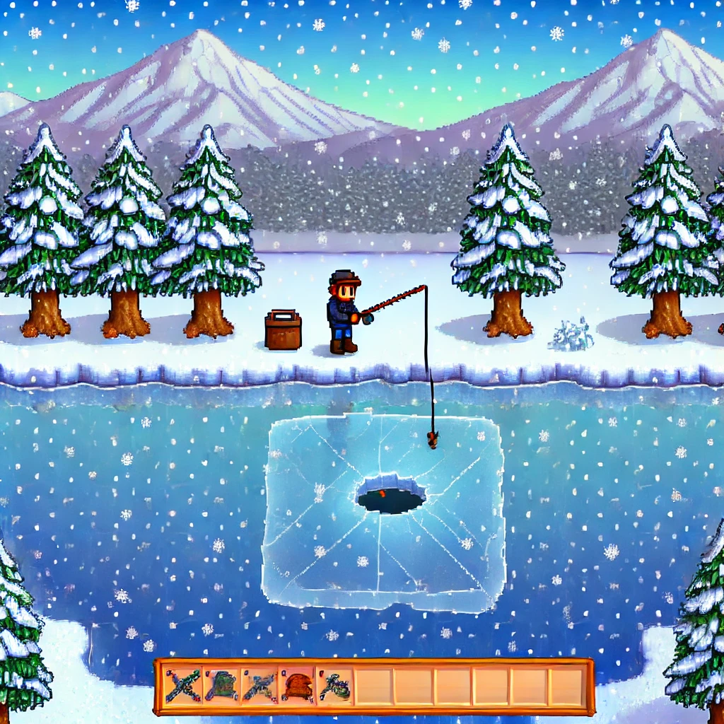 星露谷物语百科《星露谷物语》钓鱼地点：最佳钓鱼地点与技巧揭秘配图