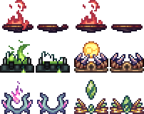 泰拉瑞亚灾厄模组百科火盆获得方式配图