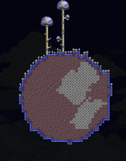 泰拉瑞亚灾厄模组百科小行星蘑菇星配图 泰拉瑞亚灾厄模组百科小行星蘑菇星配图