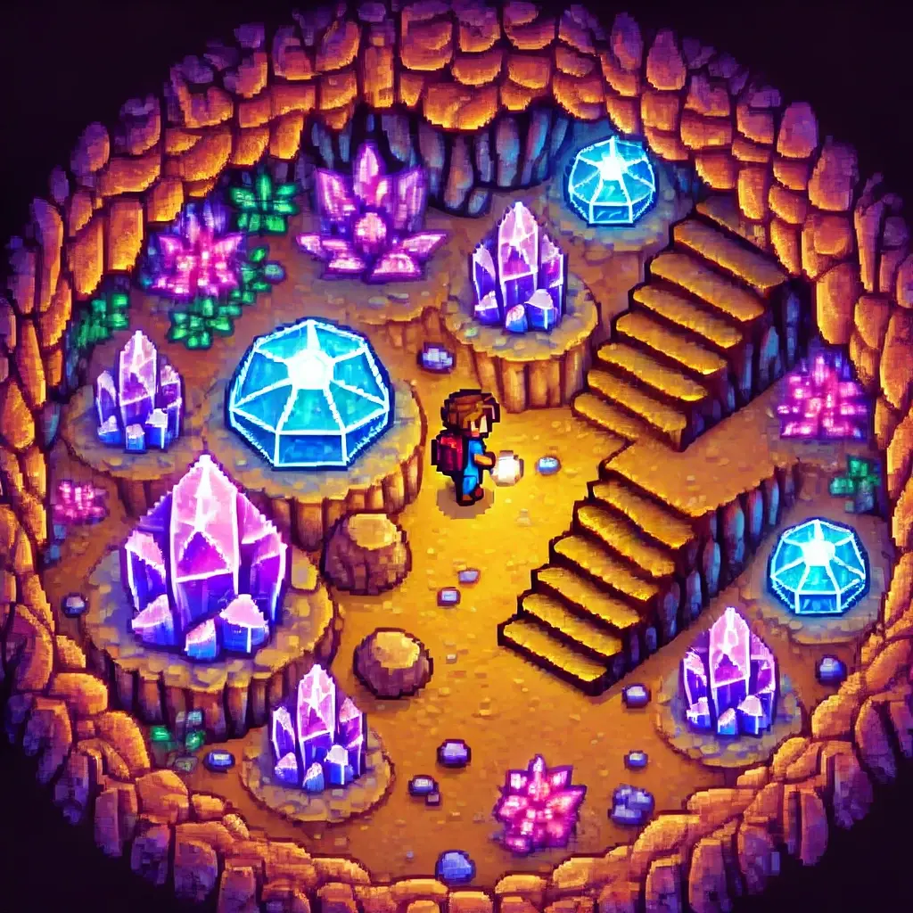 星露谷物语百科星露谷物语沙漠矿洞新手攻略：装备推荐与通关技巧详解配图