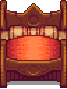 星露谷物语百科豪华红色双人床物品属性配图