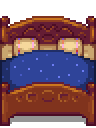星空双人床