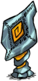 远古月亮符文石