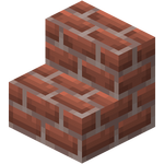 我的世界百科红砖楼梯属性配图 我的世界百科红砖楼梯属性配图