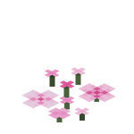 我的世界百科粉红色花簇属性配图