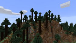 我的世界百科巨型针叶林丘陵属性配图 我的世界百科巨型针叶林丘陵属性配图